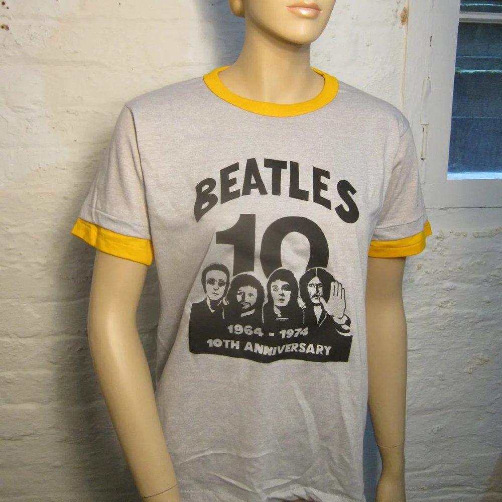1974 Beatles Single Stitch Shirt* Womens Large (42)